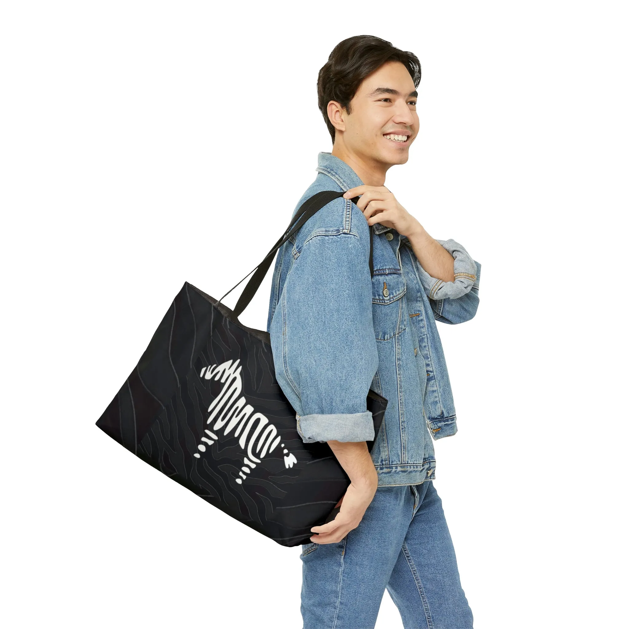 EDS Awareness Zebra Weekender Tote Bag