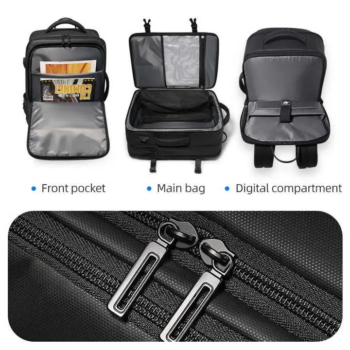 FENRUIEN-حقيبة ظهر للرجال, حقائب ظهر . FENRUIEN Men's Backpack, Waterproof Gym Travel