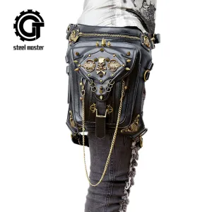 Gothic Steampunk Skull Retro Rock bag