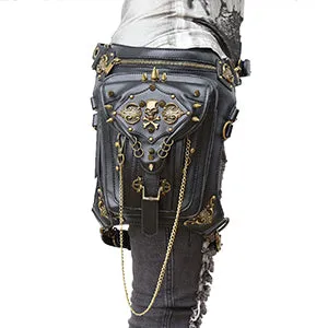 Gothic Steampunk Skull Retro Rock bag
