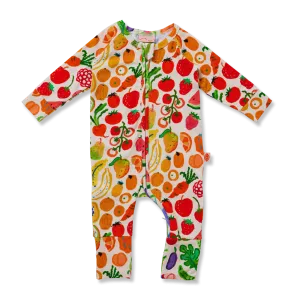 Halcyon Nights Eat The Rainbow Long Sleeve Zip Suit