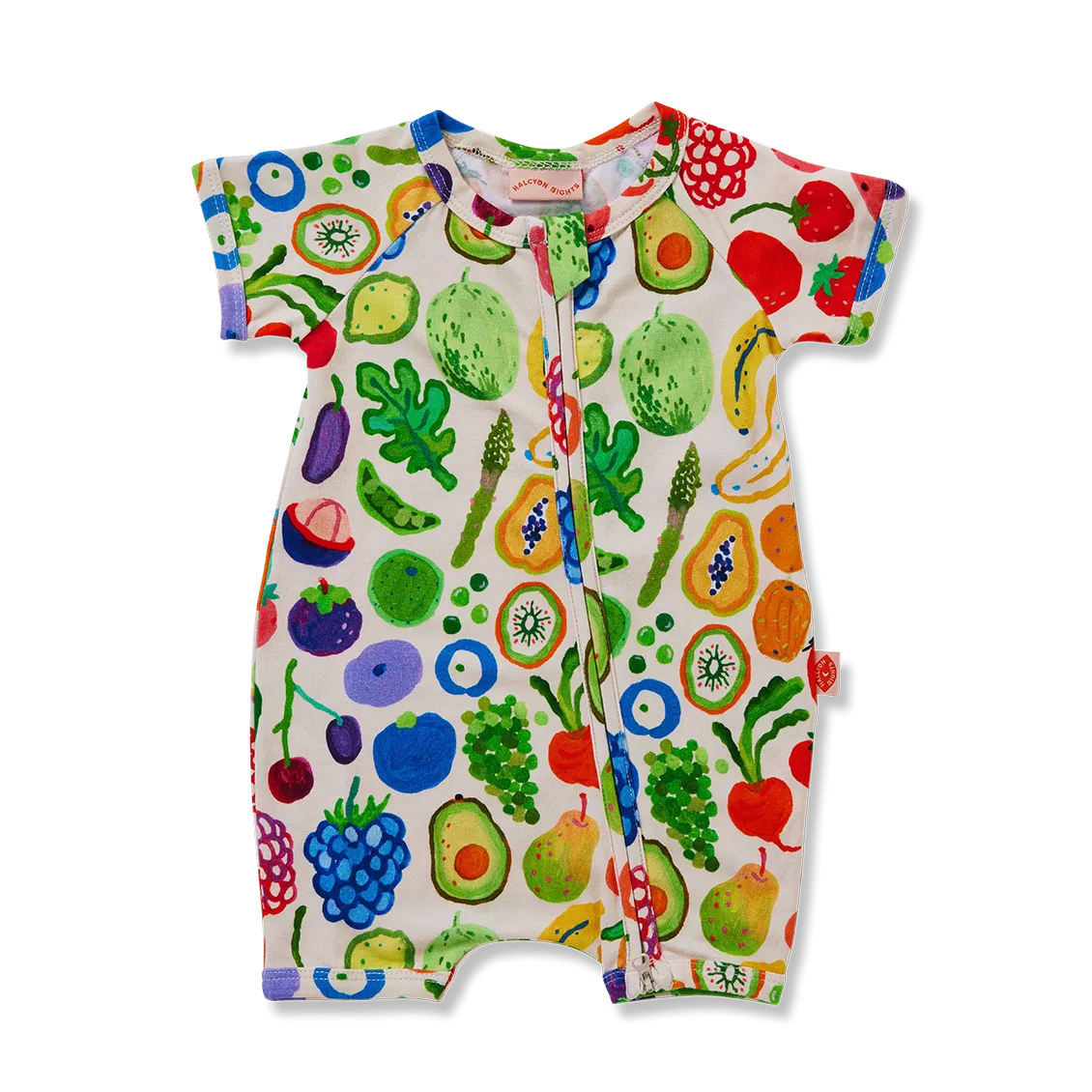 Halcyon Nights Eat The Rainbow Short Sleeve Zip Suit