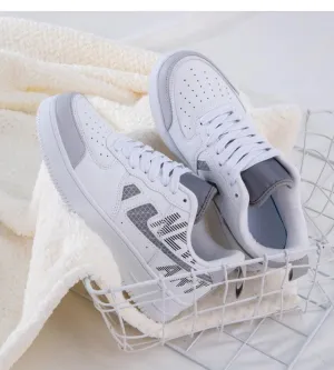 Korean Style Sneakers Reflective Sneakers For Men And Women