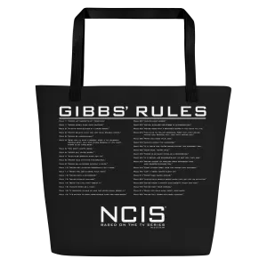 NCIS Gibbs Rules Premium Tote Bag