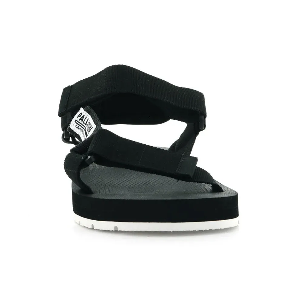 Outdoorsy Urbanity Sandals - Black