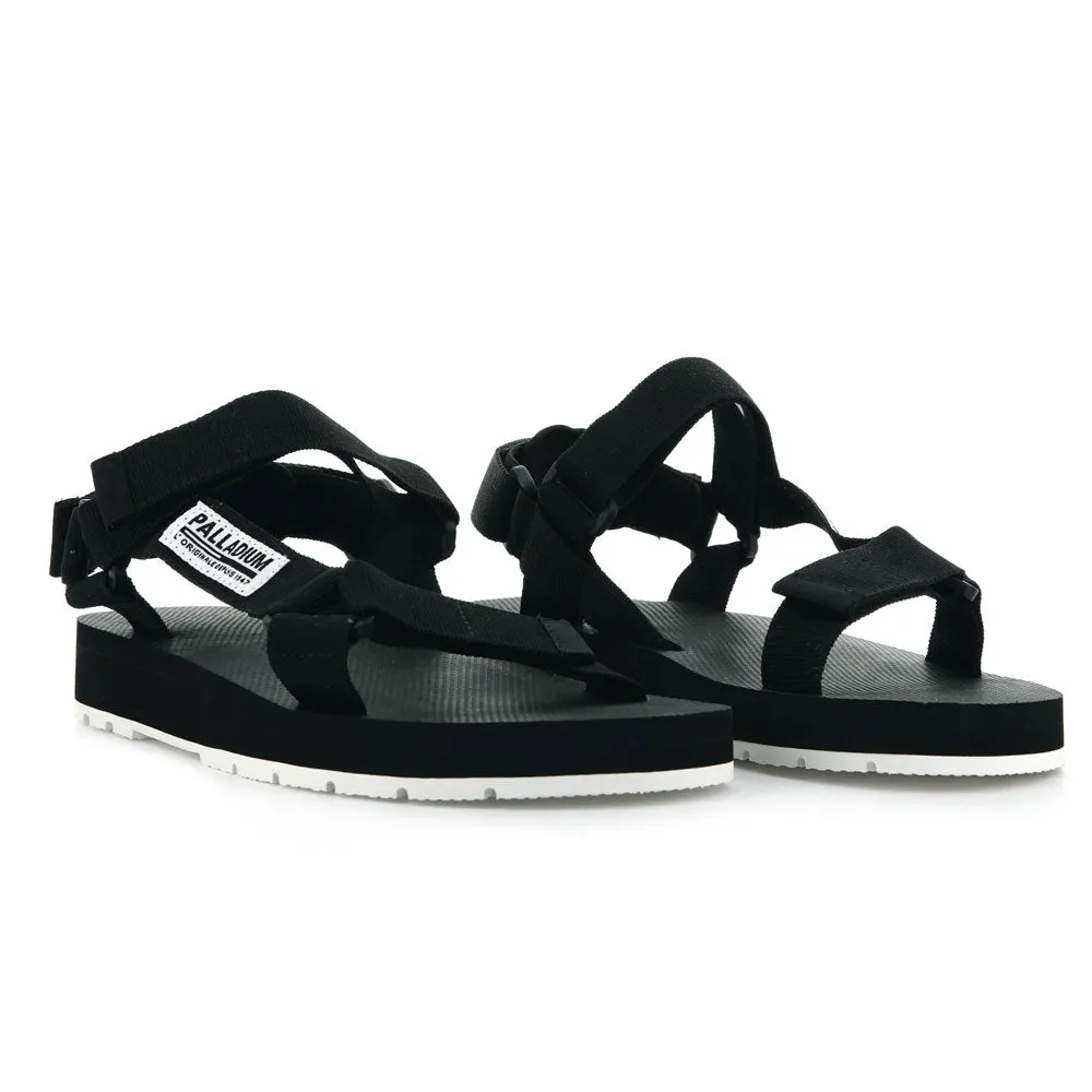 Outdoorsy Urbanity Sandals - Black