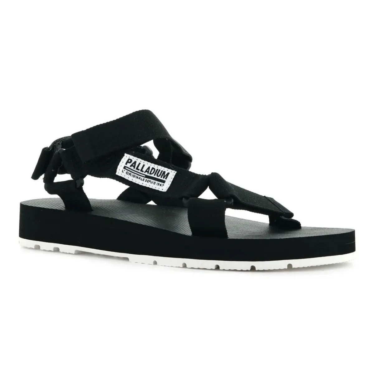 Outdoorsy Urbanity Sandals - Black