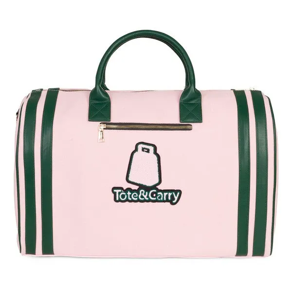 Pink Varsity Duffle XL