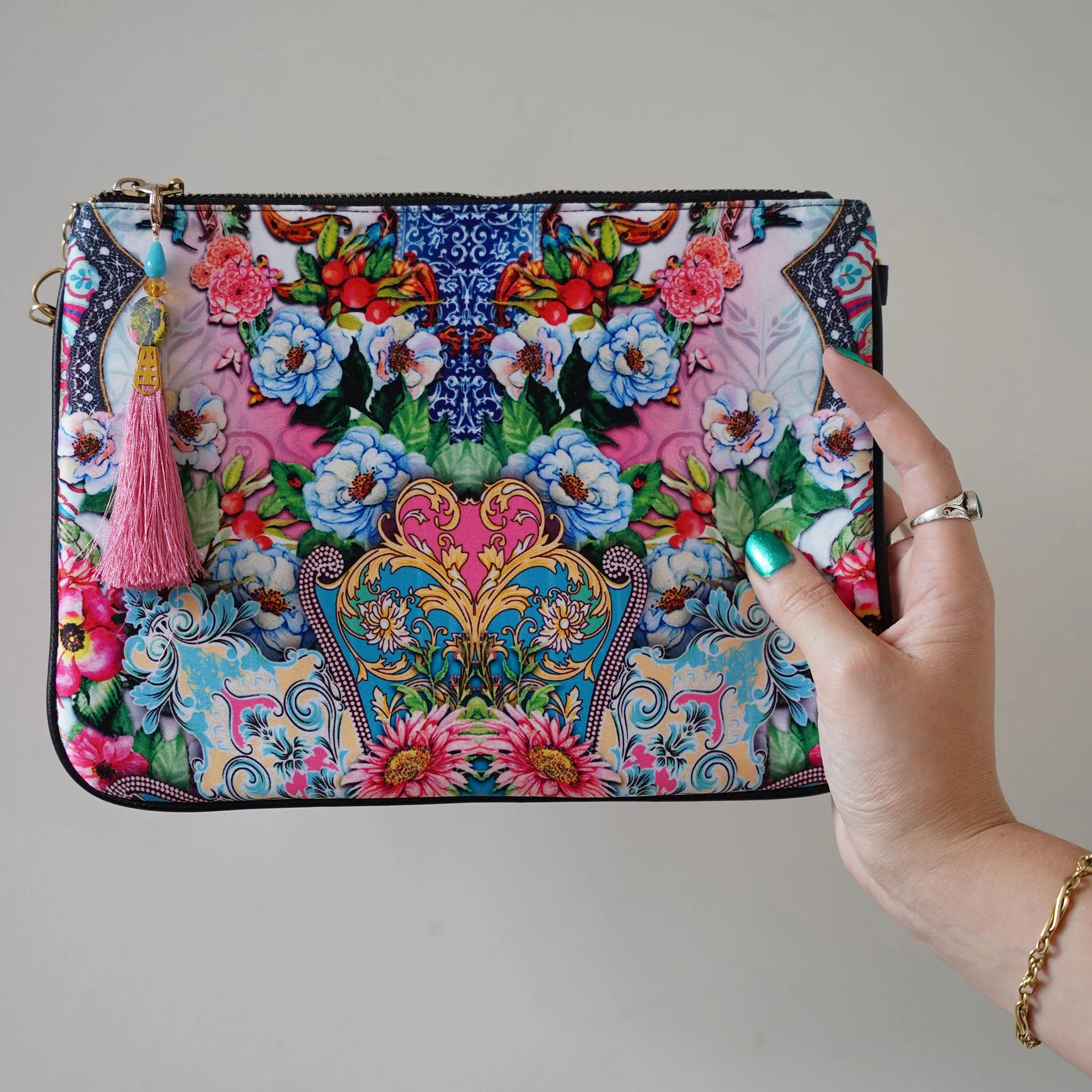 Printed Clutch bag - Blossom