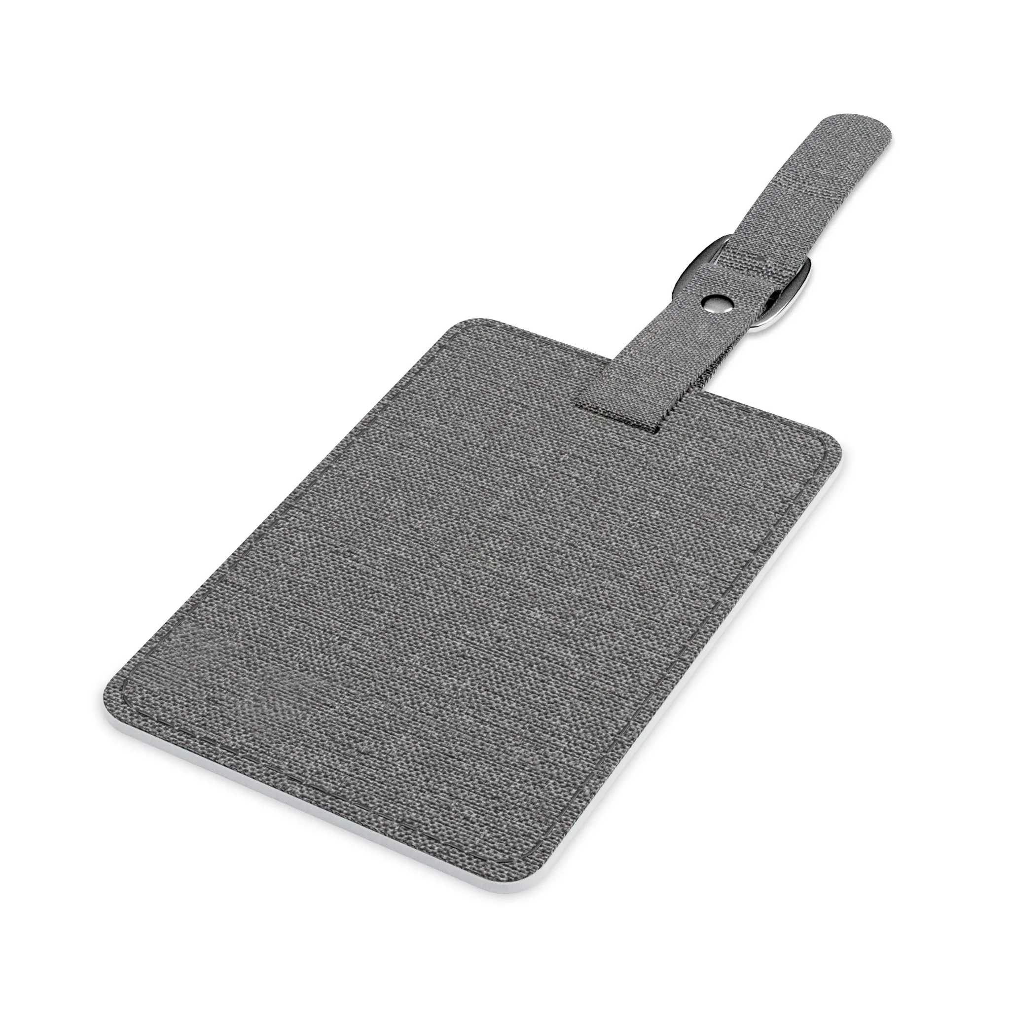 Travel More Because Adulting Is HardSaffiano Polyester Luggage Tag, Rectangle